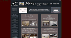 Desktop Screenshot of adviceceilings.com.au